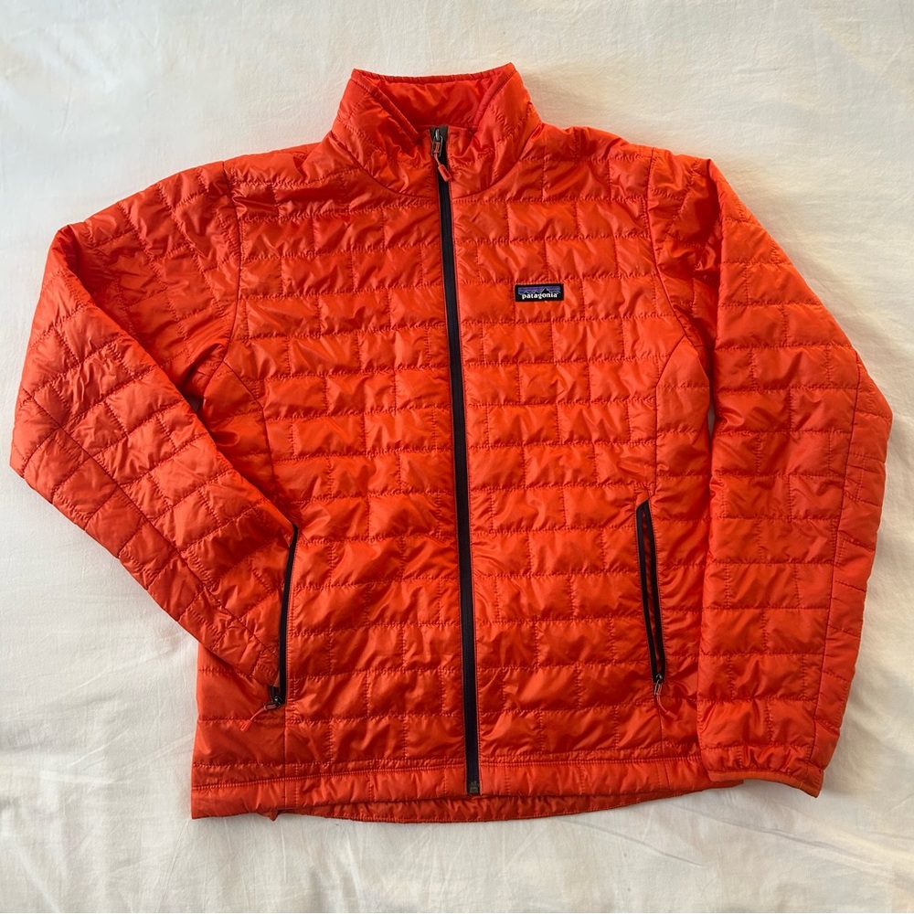 Patagonia Men’s Nano Puff Orange Jacket